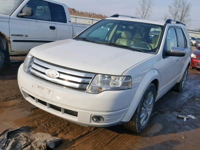 1FMDK03WX8GA14725 - 2008 FORD TAURUS X L WHITE photo 2