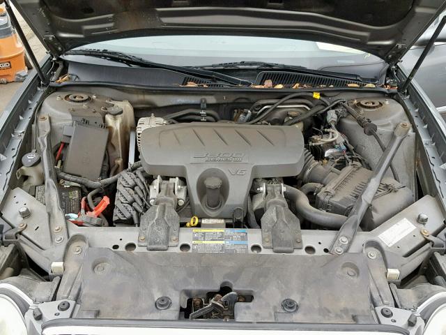 2G4WC582481184178 - 2008 BUICK LACROSSE C GRAY photo 7