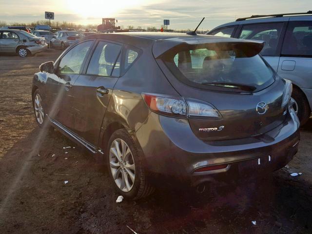 JM1BL1M58B1499168 - 2011 MAZDA 3 S GRAY photo 3