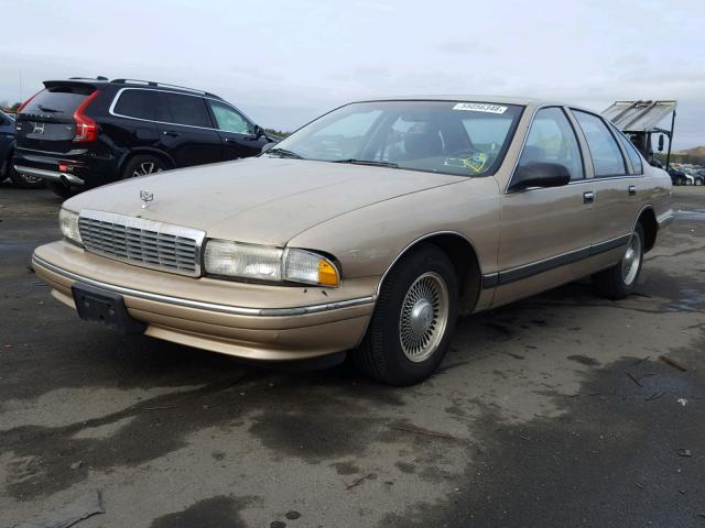 1G1BL52W1TR181164 - 1996 CHEVROLET CAPRICE CL GOLD photo 2