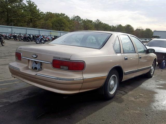 1G1BL52W1TR181164 - 1996 CHEVROLET CAPRICE CL GOLD photo 4