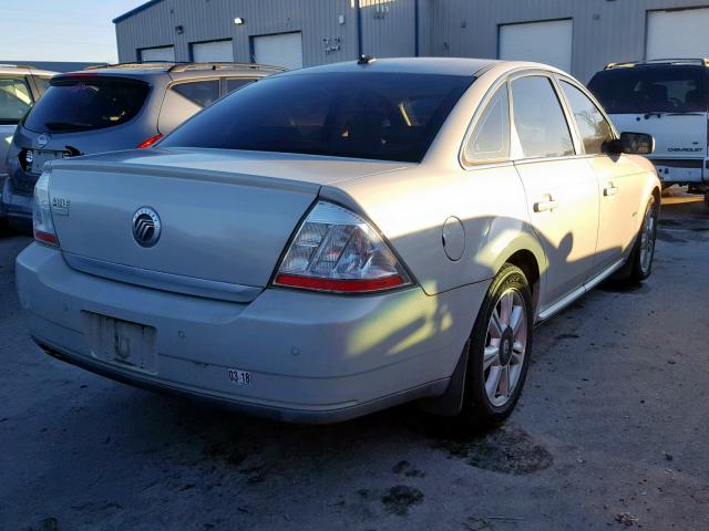 1MEHM42W48G618648 - 2008 MERCURY SABLE PREM TAN photo 4