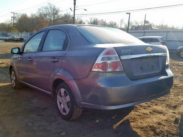KL1TD56628B127642 - 2008 CHEVROLET AVEO BASE Boz foto 3