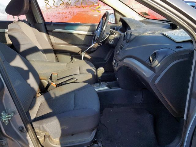 KL1TD56628B127642 - 2008 CHEVROLET AVEO BASE Boz foto 5