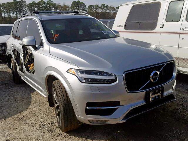 YV4A22PK7G1075975 - 2016 VOLVO XC90 T6 SILVER photo 1