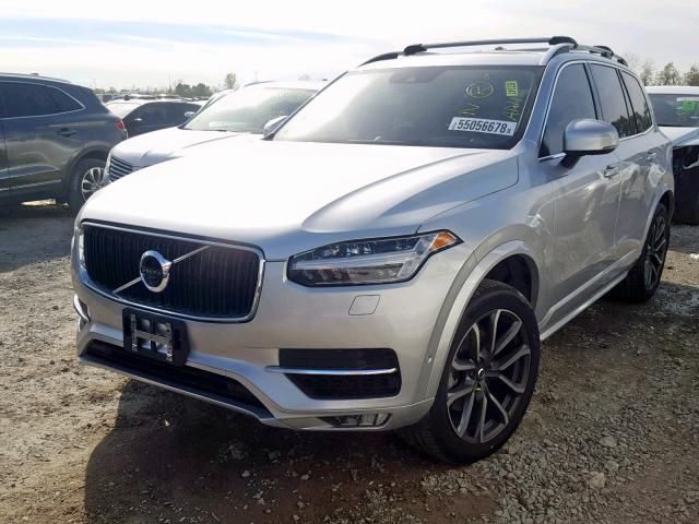 YV4A22PK7G1075975 - 2016 VOLVO XC90 T6 SILVER photo 2