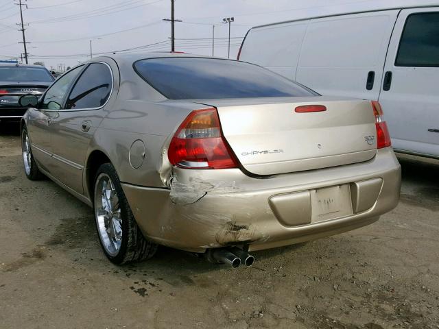 2C3HE66GX2H129085 - 2002 CHRYSLER 300M GOLD photo 3