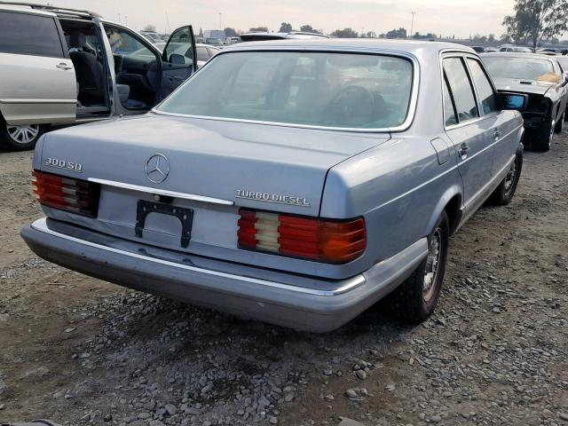 WDBCB20A4EA017573 - 1984 MERCEDES-BENZ 300 SD SILVER photo 4