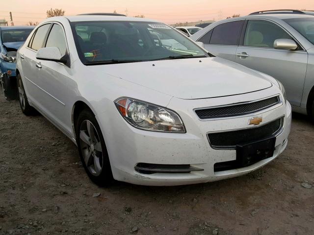 1G1ZC5EU6CF348399 - 2012 CHEVROLET MALIBU 1LT WHITE photo 1