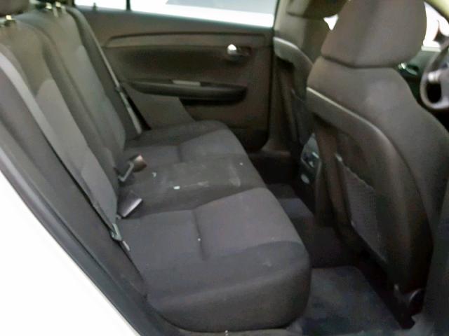 1G1ZC5EU6CF348399 - 2012 CHEVROLET MALIBU 1LT WHITE photo 6