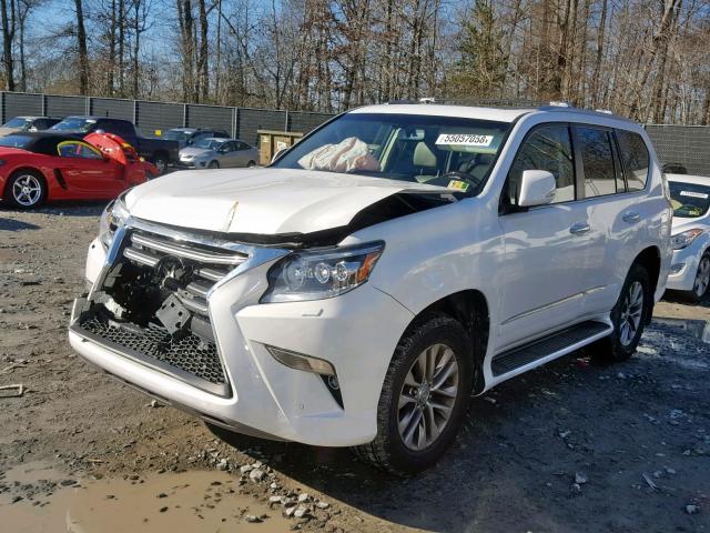 JTJJM7FX4E5083865 - 2014 LEXUS GX PREMIUM WHITE photo 2