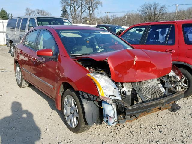 3N1AB6AP0BL673733 - 2011 NISSAN SENTRA 2.0 BURGUNDY photo 1