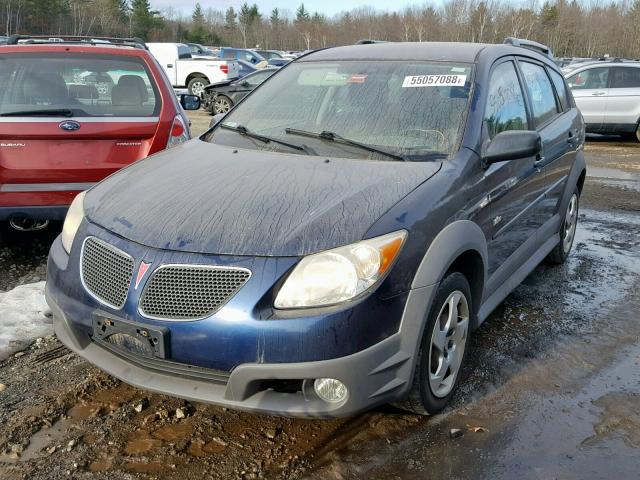 5Y2SM65886Z440261 - 2006 PONTIAC VIBE BLUE photo 2