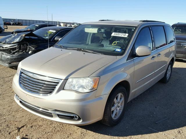 2C4RC1BG8CR331014 - 2012 CHRYSLER TOWN & COU 米色 照片 2