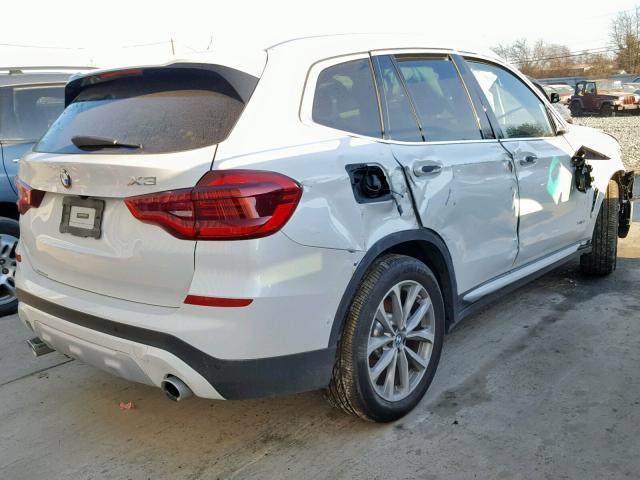 5UXTR9C50JLD66167 - 2018 BMW X3 XDRIVEM WHITE photo 4