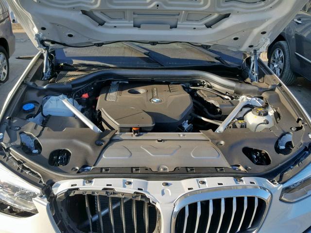 5UXTR9C50JLD66167 - 2018 BMW X3 XDRIVEM WHITE photo 7
