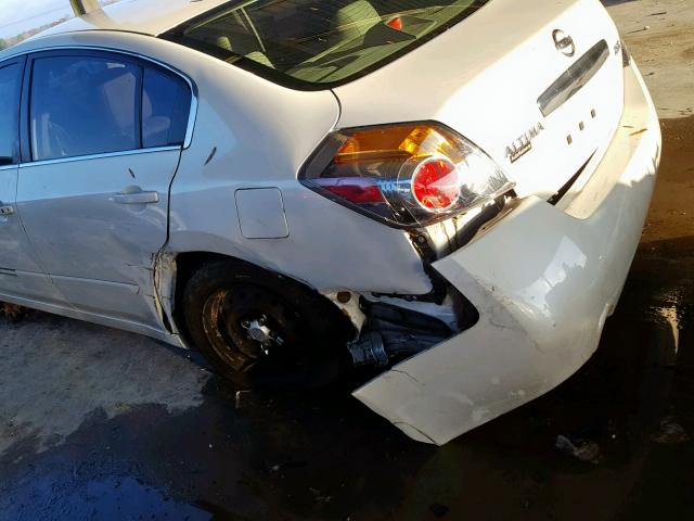 1N4AL2AP3CN568470 - 2012 NISSAN ALTIMA BAS WHITE photo 9