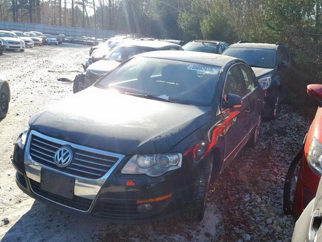 WVWEU73C46P189504 - 2006 VOLKSWAGEN PASSAT 3.6 BLACK photo 2