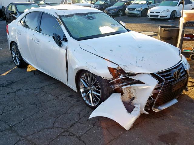 JTHBA1D20H5051809 - 2017 LEXUS IS 200T WHITE photo 1