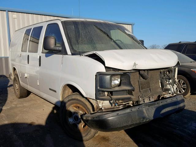 1GTHG35UX61274319 - 2006 GMC SAVANA G35 WHITE photo 1