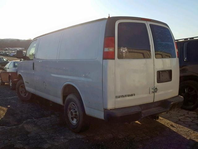 1GTHG35UX61274319 - 2006 GMC SAVANA G35 WHITE photo 3