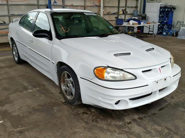 1G2NW52EX4M662133 - 2004 PONTIAC GRAND AM G WHITE photo 1