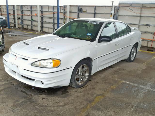 1G2NW52EX4M662133 - 2004 PONTIAC GRAND AM G WHITE photo 2