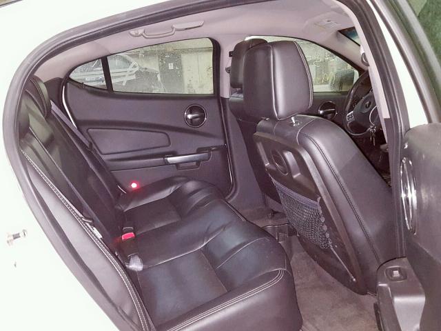2G2WP552561312765 - 2006 PONTIAC GRAND PRIX თეთრი ფოტო 6