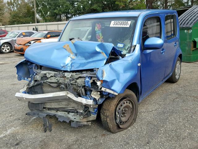 JN8AZ2KR4DT305916 - 2013 NISSAN CUBE S BLUE photo 2