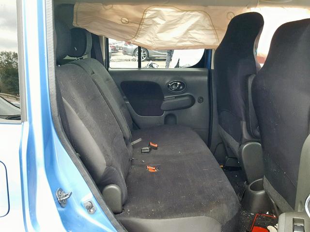 JN8AZ2KR4DT305916 - 2013 NISSAN CUBE S BLUE photo 6