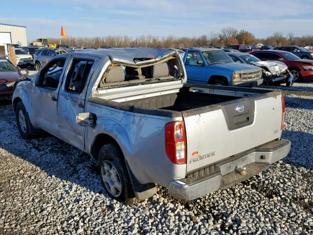 1N6AD07U45C403144 - 2005 NISSAN FRONTIER C GRAY photo 3