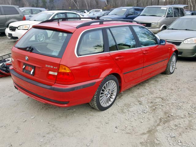 WBAEP33483PF03398 - 2003 BMW 325 XIT RED photo 4