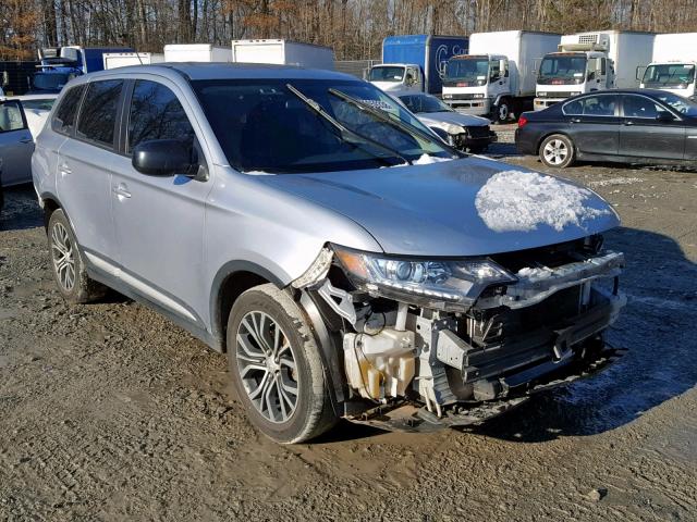 JA4AD2A38GZ003127 - 2016 MITSUBISHI OUTLANDER SILVER photo 1