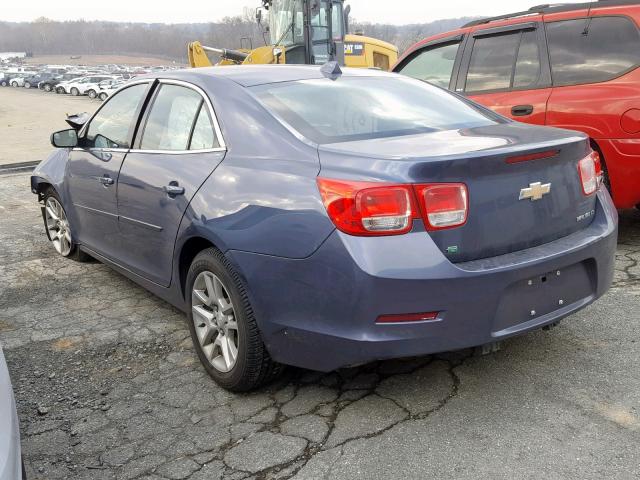 1G11C5SL3EF264004 - 2014 CHEVROLET MALIBU 1LT BLUE photo 3