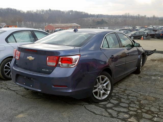 1G11C5SL3EF264004 - 2014 CHEVROLET MALIBU 1LT BLUE photo 4