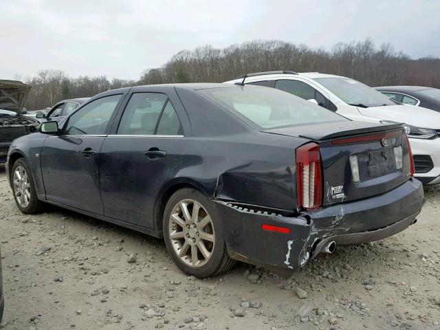 1G6DC67A650190682 - 2005 CADILLAC STS BLACK photo 3