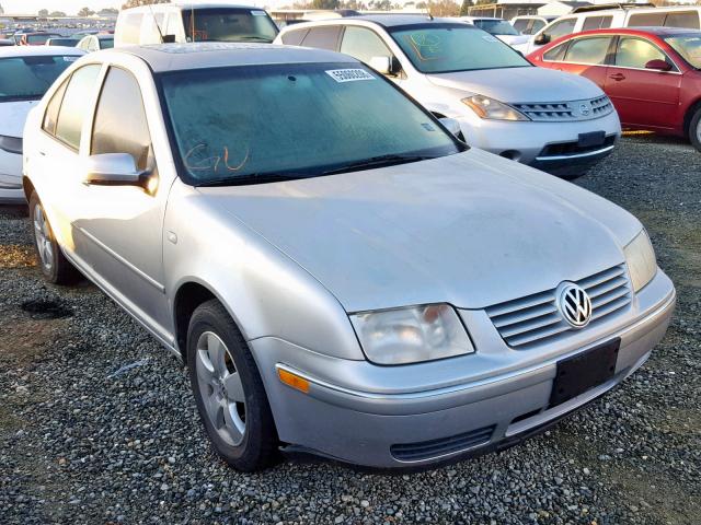 3VWSK69M94M112243 - 2004 VOLKSWAGEN JETTA GLS SILVER photo 1