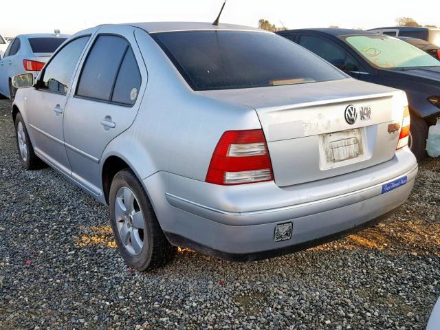 3VWSK69M94M112243 - 2004 VOLKSWAGEN JETTA GLS SILVER photo 3