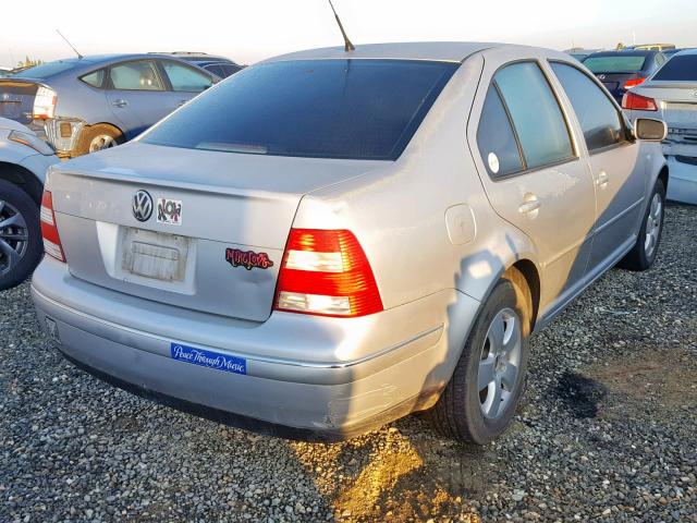 3VWSK69M94M112243 - 2004 VOLKSWAGEN JETTA GLS SILVER photo 4