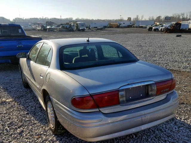 1G4HP52K35U104617 - 2005 BUICK LESABRE CU SILVER photo 3