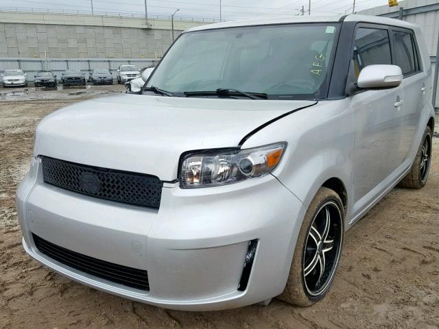 JTLKE50E391066881 - 2009 TOYOTA SCION XB Gümüş foto 2