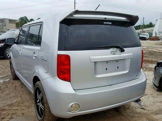 JTLKE50E391066881 - 2009 TOYOTA SCION XB Gümüş foto 3