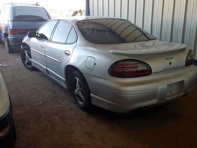 1G2WP52K11F194915 - 2001 PONTIAC GRAND PRIX ნაცრისფერი ფოტო 3