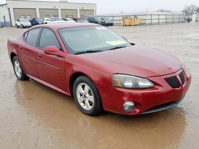 2G2WS522051292846 - 2005 PONTIAC GRAND PRIX BURGUNDY photo 1