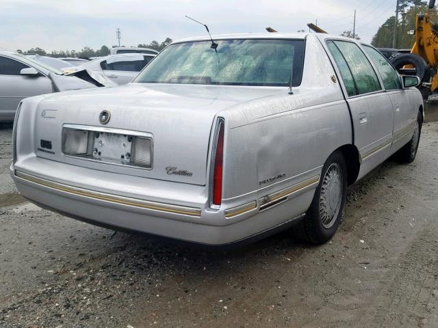 1G6KE54Y8XU762019 - 1999 CADILLAC DEVILLE DE SILVER photo 4