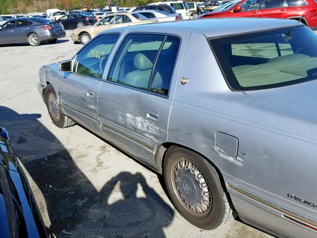 1G6KE54Y8XU762019 - 1999 CADILLAC DEVILLE DE SILVER photo 9