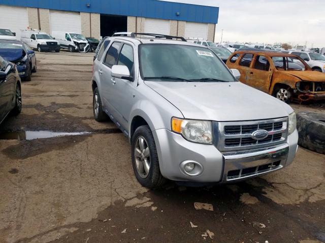 1FMCU94158KB97431 - 2008 FORD ESCAPE LIM SILVER photo 1