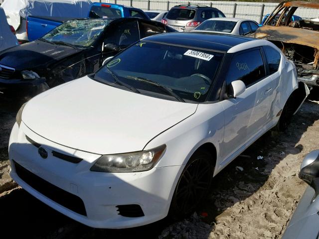 JTKJF5C79B3019021 - 2011 TOYOTA SCION TC 白色 照片 2