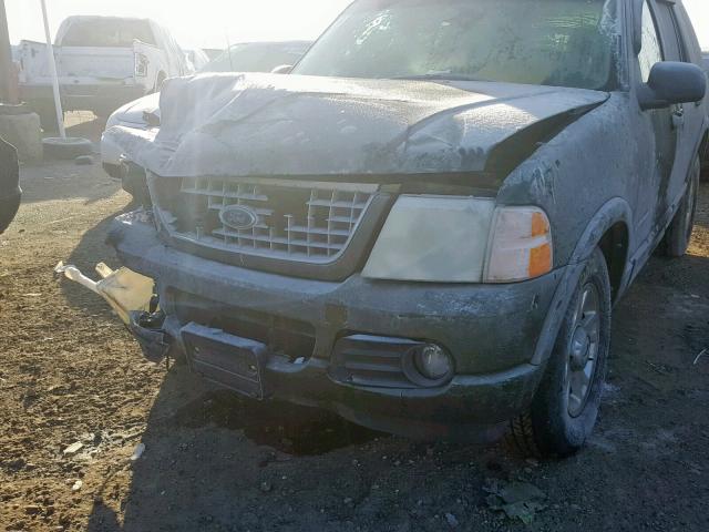 1FMDU75W92ZB18375 - 2002 FORD EXPLORER L BROWN photo 10