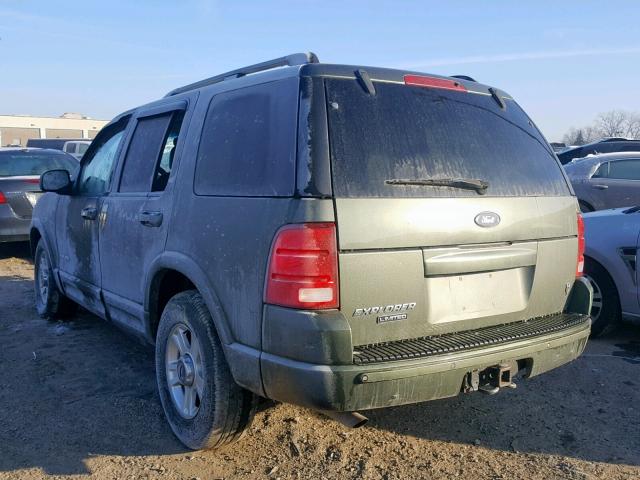 1FMDU75W92ZB18375 - 2002 FORD EXPLORER L BROWN photo 3